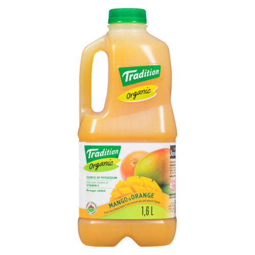 Tradition Organic Juice Mango & Orange 1.6 L