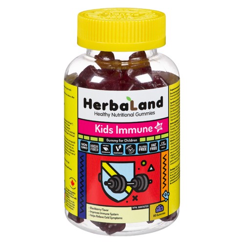 Herbaland Gummies Kids Immune Vitamins 90 ea