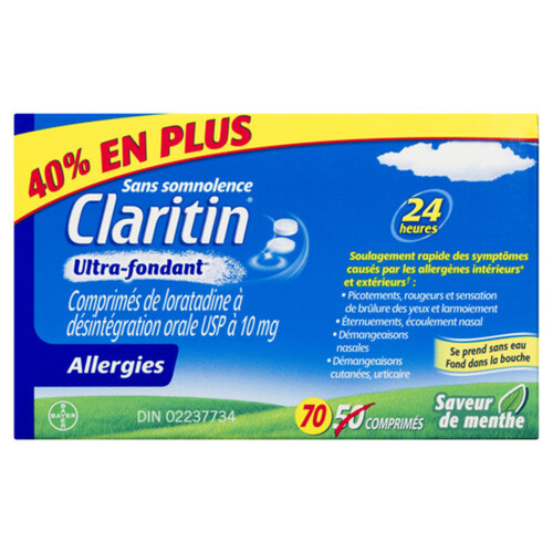 Claritin Rapid Dissolve Allergy Relief 70 EA