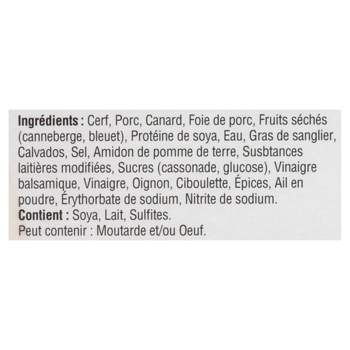 Gibiers Canabec Gluten-Free Deer Pork & Duck Terrine 90 g