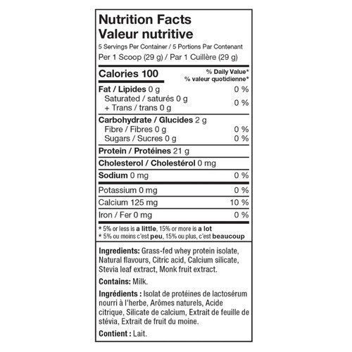 ALT Clear Protein Grass-Fed Whey Isolate Pineapple Kiwi 730 g