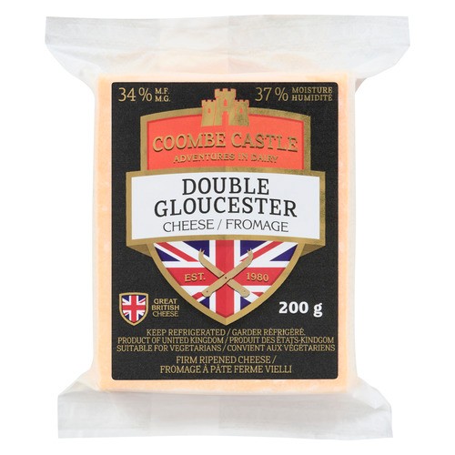 Coombe Castle Cheese Double Gloucester 200 g