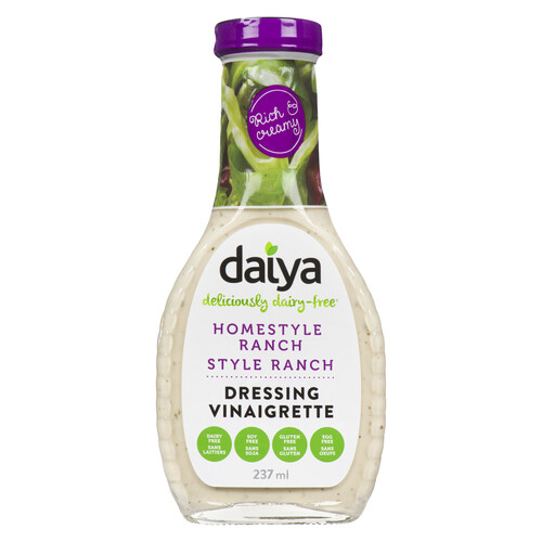 Daiya Dairy-Free Vegan Salad Dressing Homestyle Ranch 237 ml