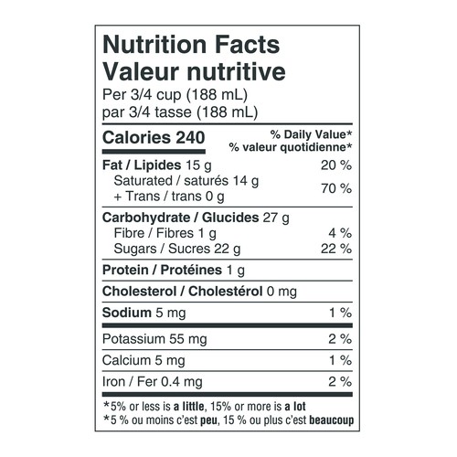 So Delicious Dairy-Free Coconut-Based Frozen Dessert Vanilla Bean 500 ml