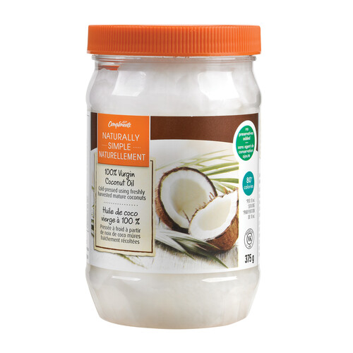 Compliments Naturally Simple 100% Virgin Coconut Oil 375 g