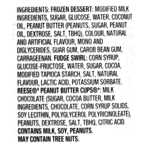 Breyers Frozen Dessert Reese's Peanut Butter Cups For A Delicious Treat 1.66 L