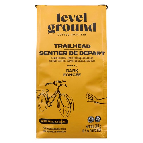 Level Ground Trading Whole Bean Coffee Trailhead Dark 300 g