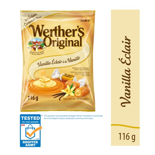 Werther's Original Candy Soft Eclairs Vanilla 116 g