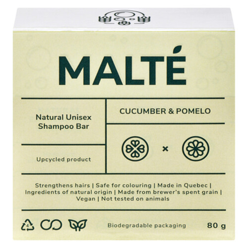 Malté Shampoo Bar Natural 80 g