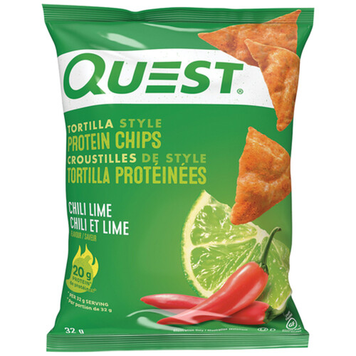 Quest Tortilla Chips Chili Lime 32 g