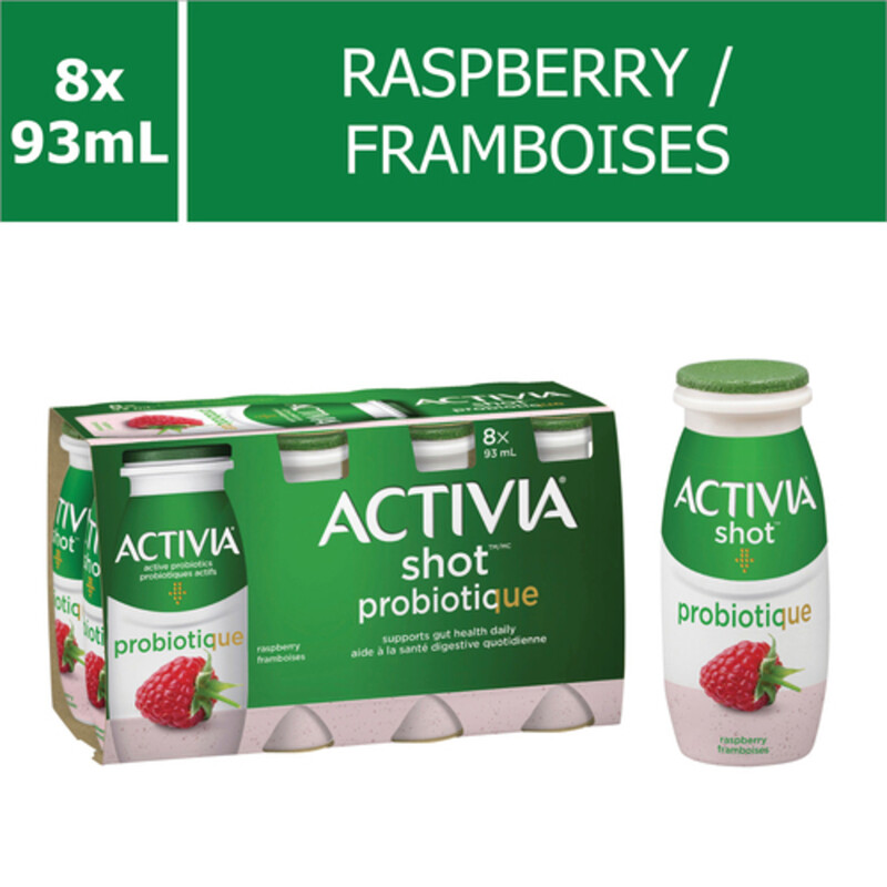 Activia Immune System Lactose Free Raspberry Probiotic Yogurt drink 8
