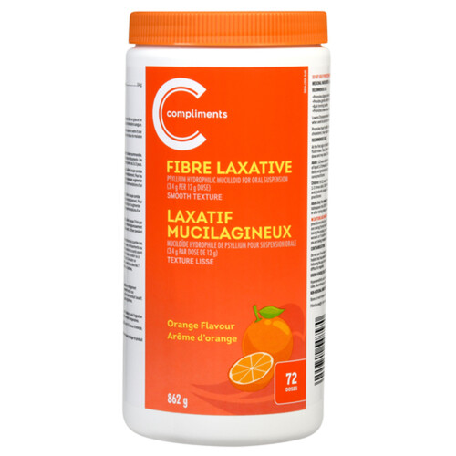 Compliments Fibre Lax Orange 72 Capsules