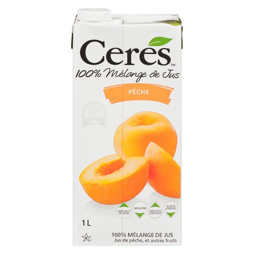 Ceres Gluten-Free Juice Blend Peach 1 L