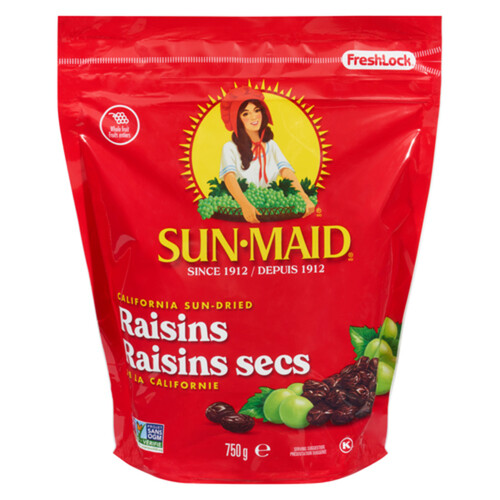 Sun-Maid Natural California Raisins 750 g