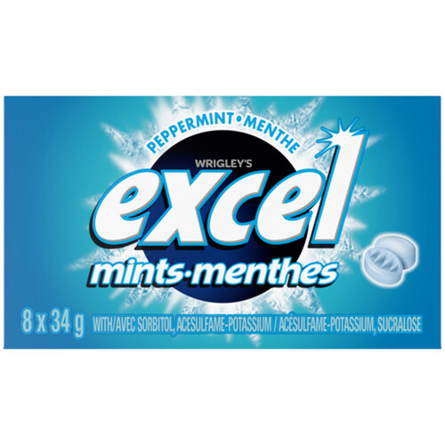 Excel Mints Peppermint 34 g 