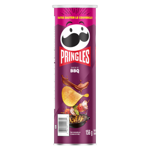 Pringles Canned Potato Chips BBQ 156 g