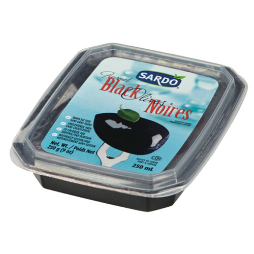 Sardo Black Royal Olives 250 ml