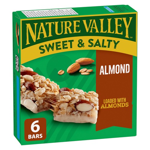 Nature Valley Granola Bars Sweet and Salty Nut Almond 6 x 35 g