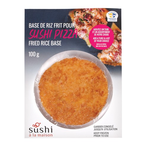 Sushi à La Maison Sushi Frozen Pizza Fried Rice Base 100 g