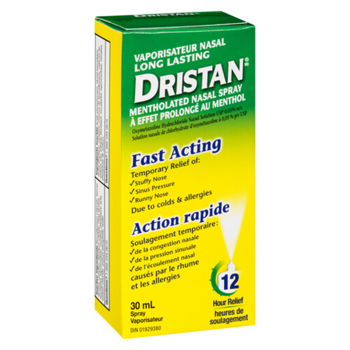 Dristan Menthol Long Lasting Nasal Spray 30 ml