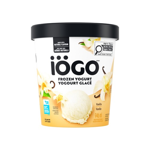 IOGO Frozen Yogurt Tub Vanilla 946 ml
