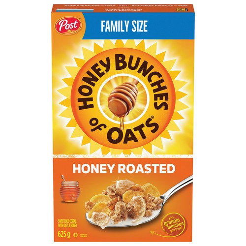 Post Honey Bunches Of Oats Cereal Honey Roasted 625 g
