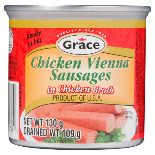 Grace Sausages Chicken Vienna 130 g