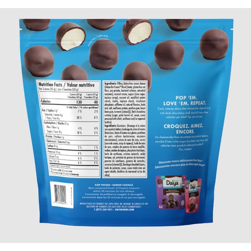 Daiya Foods Dairy-Free Cheesecake Bites Original 170 g