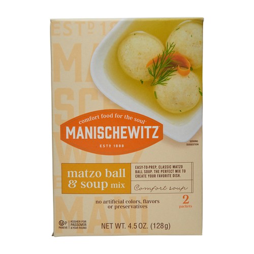 Manischewitz Soup Mix & Matzo Ball 2 Pack 128 g
