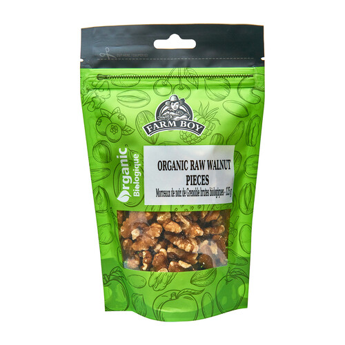 Farm Boy Organic Nuts Walnut Pieces Raw 125 g