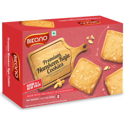 Bikano Namkeen Cookies Kaju Cashew 400 g