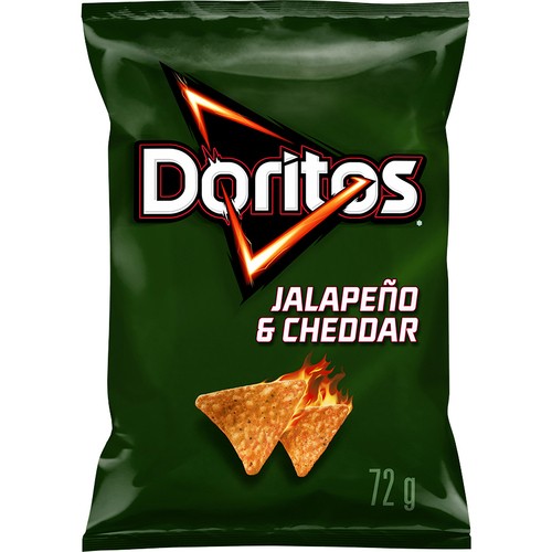 Doritos Tortilla Chips Jalapeno Cheddar 72 g