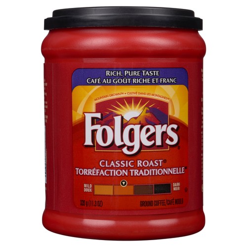 Folgers Ground Coffee Classic Roast 320 g