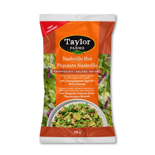 Taylor Farms Salad Kit Chopped Nashville Hot 319 g
