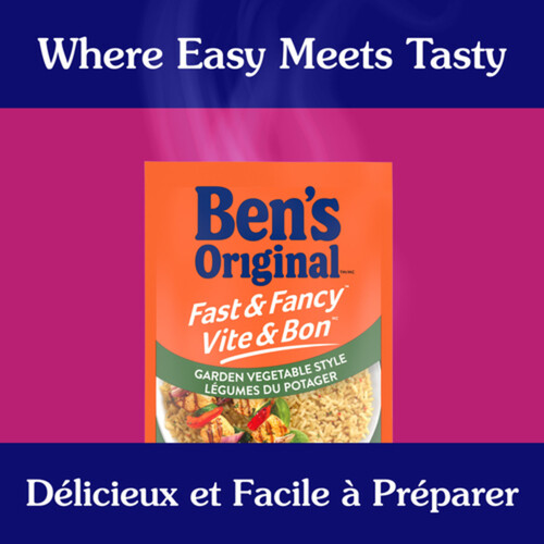 Ben's Original Fast & Fancy Rice Garden Vegetable Style 132 g