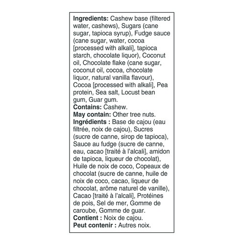So Delicious Dairy-Free Cashew-Based Frozen Dessert Dark Chocolate Truffle 500 ml