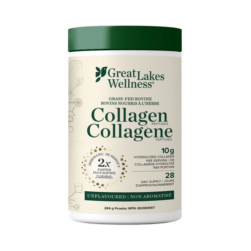 Great Lakes Wellness Collagen Peptides Powder Unflavoured 284 g