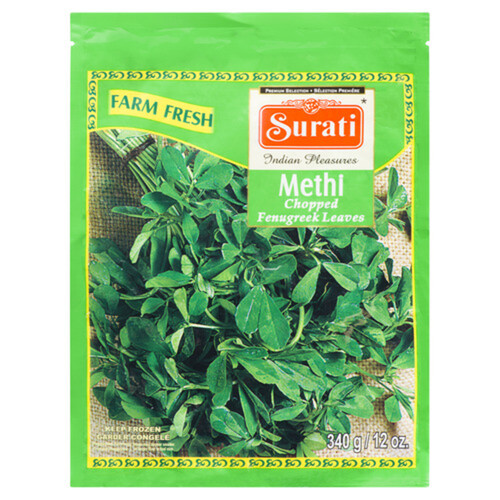 Surati Chopped Methi 340 g (frozen)