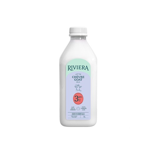 Riviera 3.25% Goat Milk 1 L