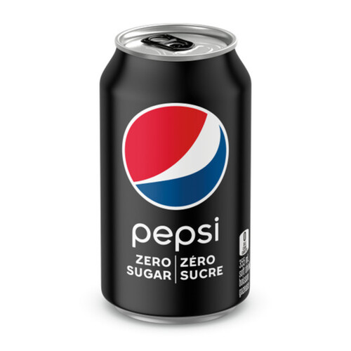 Pepsi Soft Drink Zero Sugar 12 x 355 ml (cans)