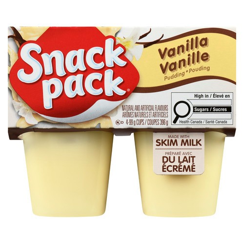 Snack Pack Pudding Vanilla 4 x 99 g