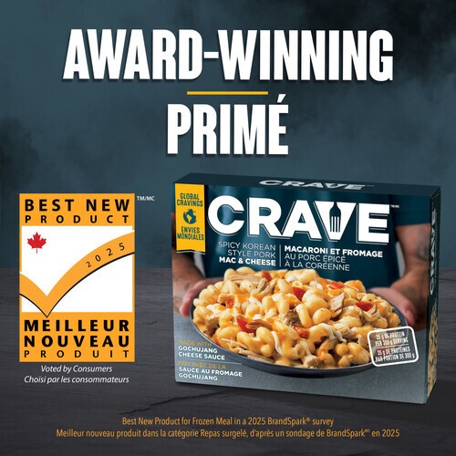 Crave Spicy Korean Style Pork Macaroni & Cheese 300 g
