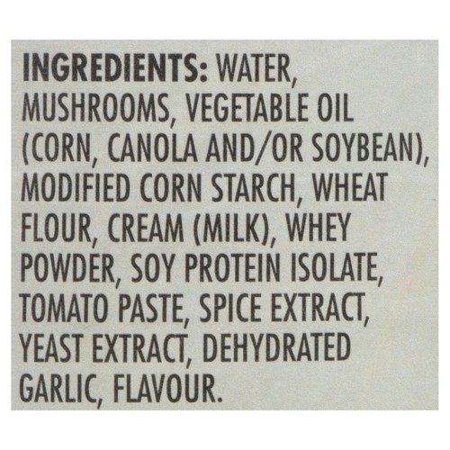 Campbell's Soup No Salt Added Cream Of Mushroom 284 ml