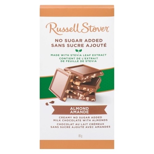 Russell Stover Chocolate Bar Milk Almond 85 g