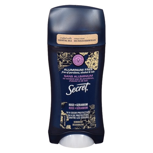 Secret 24h Deodorant Aluminum Free Rose + Geranium 73 g