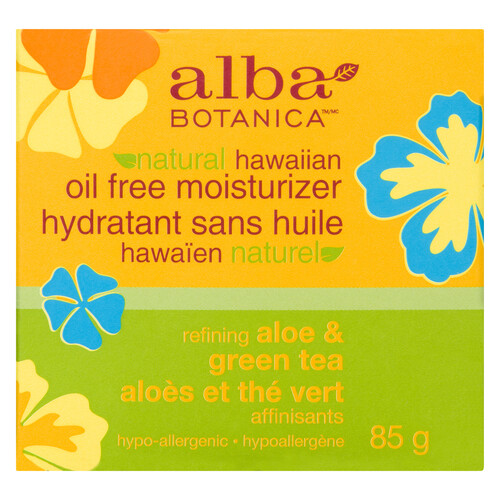 Alba Botanica Aloe & Green Tea Oil Free Moisturizer 85 g