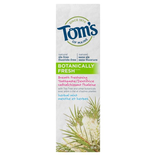 Toms Botanical Toothpaste Fresh Mint 100 ml