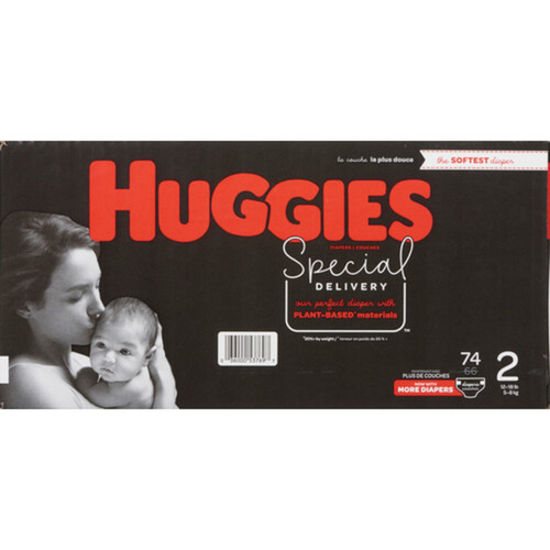 Huggies Diapers Special Delivery Size 2 Giga 74 Count