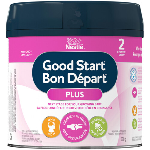 Nestlé Good Start Plus 2 Baby Formula Powder 580 g