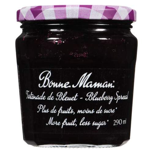 Bonne Maman Spread Blueberry More Fruits Less Sugar 290 ml